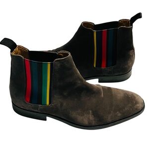 PS Paul Smith ‘Gerald’ Chelsea Men’s Suede Ankle Boots